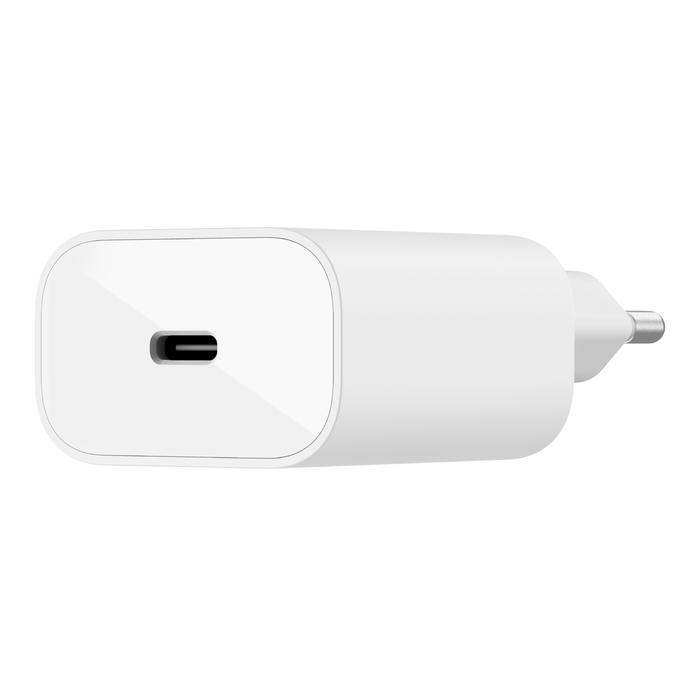 USB-C-PD 3.0-PPS-Ladegerät (25 W) mit USB-C-Kabel, Weiß, hi-res